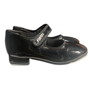 Weissman Dance Co. Tap Shoes No Tie Size 12.5 Excellent condition